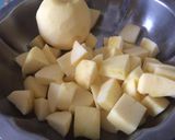 Hình bước làm 1 của món Cake Gourmand Aux Pommes