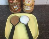 A picture of step 3 of No bake Chocolate biscuits Cake.