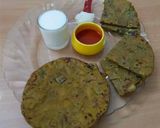 A picture of step 3 of Spicy bajara rotalo.