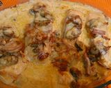 Foto del paso 3 de la receta: Salmón al horno con champiñones y bacon