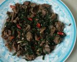 Hình bước làm 5 của món Thịt bò xào lá lốt