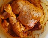 A picture of step 3 of Paprika Marinated Chicken Thighs.