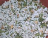 A picture of step 3 of Sabudana Vada.