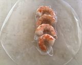 A picture of step 2 of California Farm Fresh Shrimp Spring Roll.