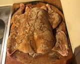 A picture of step 2 of California Farm BBQ Smoked Huge Turkey.