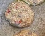 A picture of step 5 of Savory oat pancakes.
