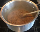 A picture of step 3 of Mince meat (lamb/ beef) and Potato Curry (Aloo Keema).