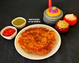 A picture of step 4 of Jowar Mix Veggies Chilla - Sorghum Mix Veggies Pancake - Gluten-free - Weight Loss - Breakfast.
