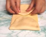Foto langkah ke 7 dari resep Adonan puff pastry tanpa kulkas dan tanpa telur.
