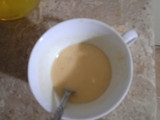 Mug cake in microwave