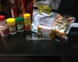Foto langkah ke 1 dari resep Garlic Potatoes Herbs.