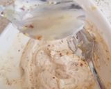 A picture of step 6 of My Mustard Soft Cheese Dip.