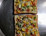 A picture of step 3 of Vegetable Toast.