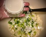 Foto del paso 15 de la receta: Coliflor: cous cous falso con manzana y zanahorias, base de pizza & tortitas con queso fresco