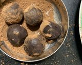 A picture of step 2 of Choco walnut Truffle.