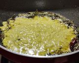 A picture of step 4 of Beans cooked with flavoured dal (Beans paruppu usli).