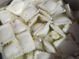 Ravioles con salsa de zapallo y atún riquísimos!