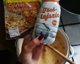 Tejszínes-sajtos tészta jénai tálban 🧀🍝 recept fázis 2 fotója