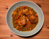 Foto del paso 10 de la receta: Pollo a la jardinera