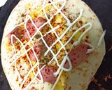 Gambar langkah 2 resipi Tortilla Wrap Malas ala Hot n Roll.