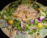 Foto del paso 5 de la receta Ensalada de pasta con atún y salsa rosa