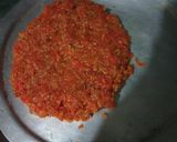 A picture of step 11 of Tri-colour Burfi, parwal green pea Gajar Steam Sandesh.