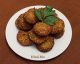 A picture of step 9 of Falafel with Boiled Chickpeas.
