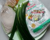 Foto langkah ke 1 dari resep Bubur Sumsum tepung ketan pandan.