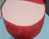 Foto del paso 10 de la receta: Pastel de fondant navideño