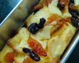 Foto langkah ke 4 dari resep Puding roti tawar panggang (bread pudding).