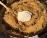 Une image de l'étape 10 de Gâteau de polenta au jambon blanc, tomates séchées et fromage de chèvre.