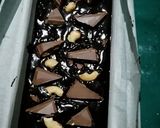 Foto langkah ke 3 dari resep 527.Chashew SilverQueen Brownie.