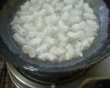 A picture of step 4 of Chinese cheese crispy macaroni.