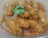 A picture of step 5 of Handi kabab.