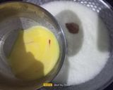 A picture of step 2 of Maharashtrian Kesar Piyush.