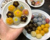 Hình bước làm 6 của món Bánh trôi ngũ sắc