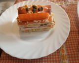 Foto del paso 13 de la receta: Pastel frío de salmón ahumado y surimi