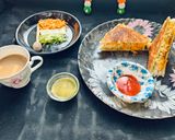 तिरंगा सैंडविच /Tiranga Sandwich रेसिपी चरण 7 फोटो
