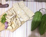 Foto langkah ke 1 dari resep Tumis Pare Tempe by Heart🥰💖#5resepterbaruku.