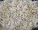 Tejszínes csirkeraguval töltött tortilla tekercsek, sütőben sütve recept fázis 3 fotója