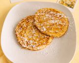 Foto del paso 1 de la receta Tortitas americanas con miel y azúcar glas