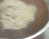 A picture of step 3 of Kaju katli.