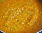 A picture of step 4 of Pav bhaji.