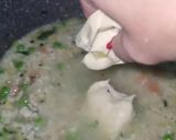 Foto langkah ke 6 dari resep Bubur Ayam Carbonara.