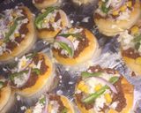 A picture of step 5 of Mini pizza’s.