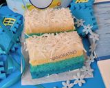 Foto langkah ke 5 dari resep Bolu Lapis Kukus 1 Telur.