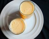 A picture of step 3 of Mango pannacotta smoothie.
