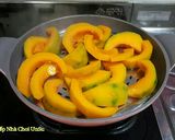 Hình bước làm 2 của món Sữa bí Đỏ 호박우유