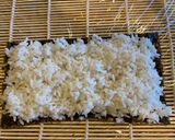 A picture of step 2 of California Roll Sushi.