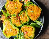 भरलेली ढोबळी मिरची (bharleli dhobli mirchi recipe in marathi) रेसिपी स्टेप 6 फोटो 